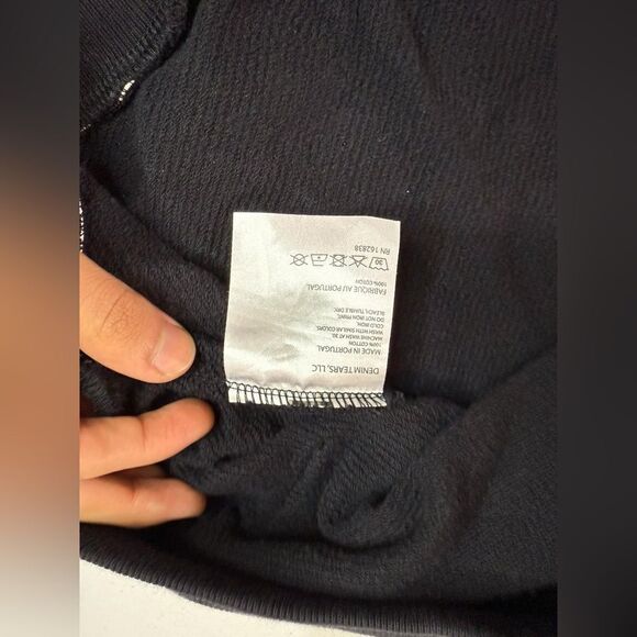 Denim Tears The Cotton Wreath Sweatshirt Black Size XL AUTHENTIC - Picture 5 of 10